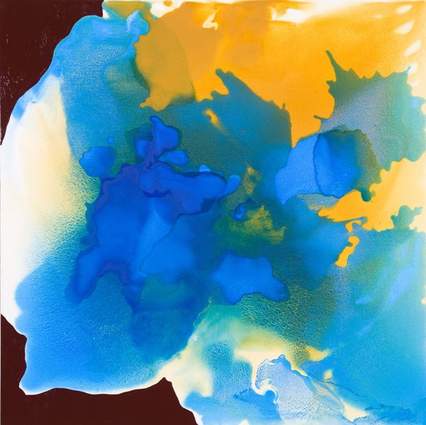 Kim Mikyung, Symphony of the Spirit, 2007, Mixed media on canvas, 90 x 90cm