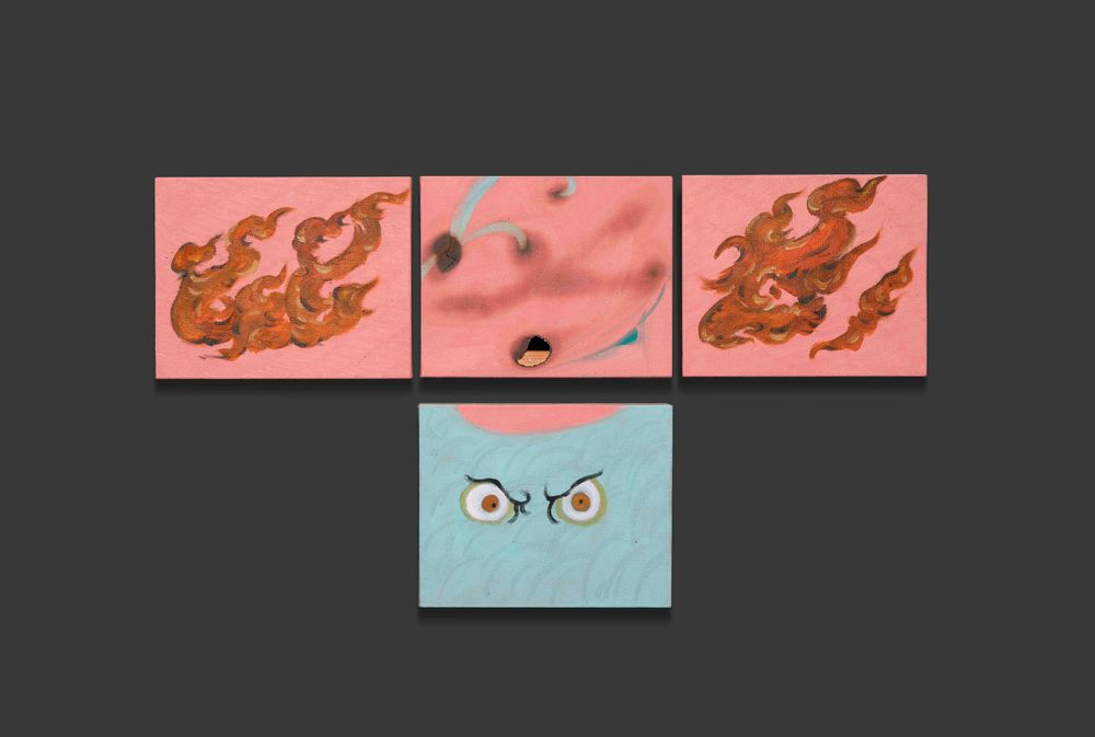 The Fire Sinks into the Air