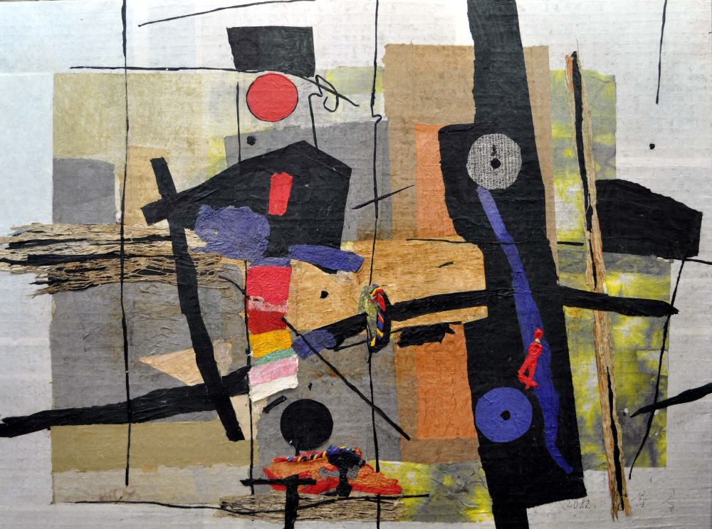 홍콩 억만장자가 꼭 집어 구매한 한국의 이 작품…싱가포르 아트페어에서 한지 작가 함섭 대작 인기