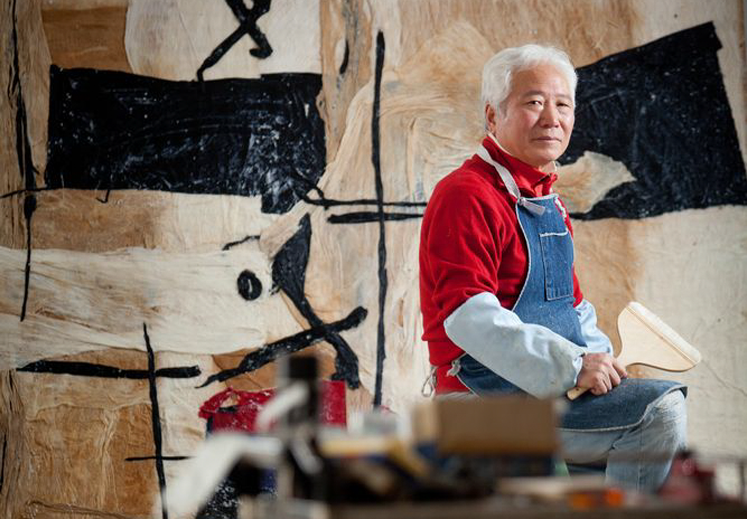 한지추상 선구자 함섭 작가 회고전 개최