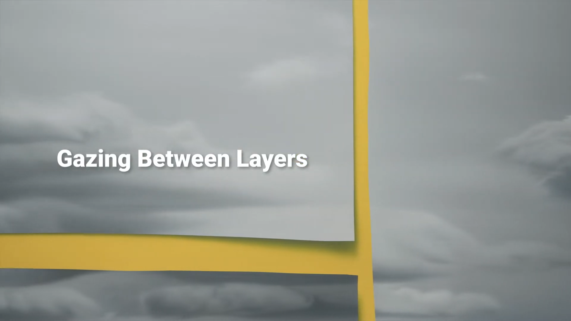 Hong Seong Joon : Gazing Between Layers